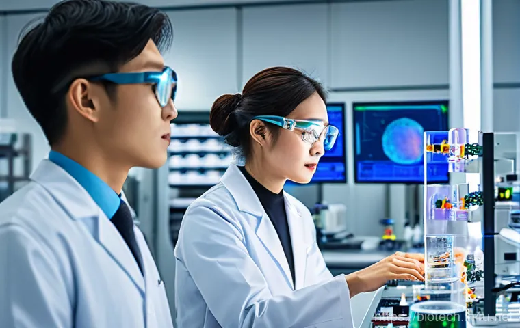 mRNA 백신 - **Prompt 1: The Golden Age of K-Bio mRNA Innovation**
    A dynamic, futuristic laboratory scene wit...