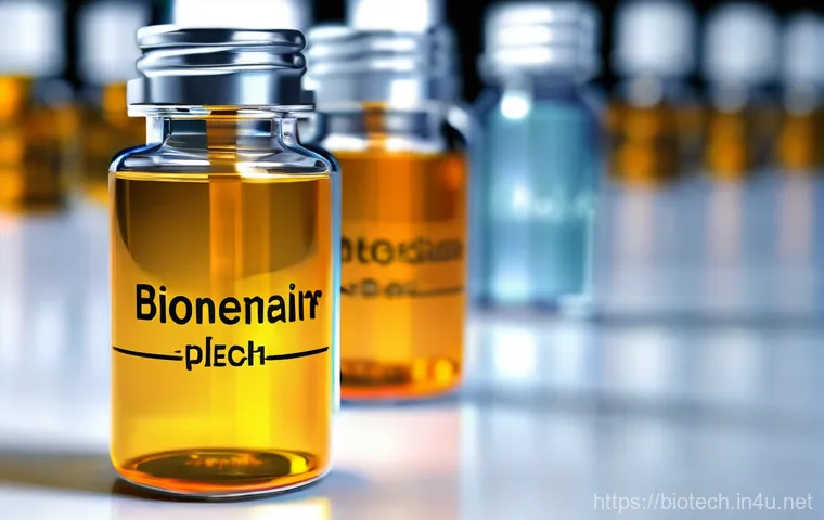 바이오시밀러와 바이오베터 차이 - **Image Prompt 2: Biobetter Innovation: Enhanced Patient Experience**
    A brightly lit, modern med...